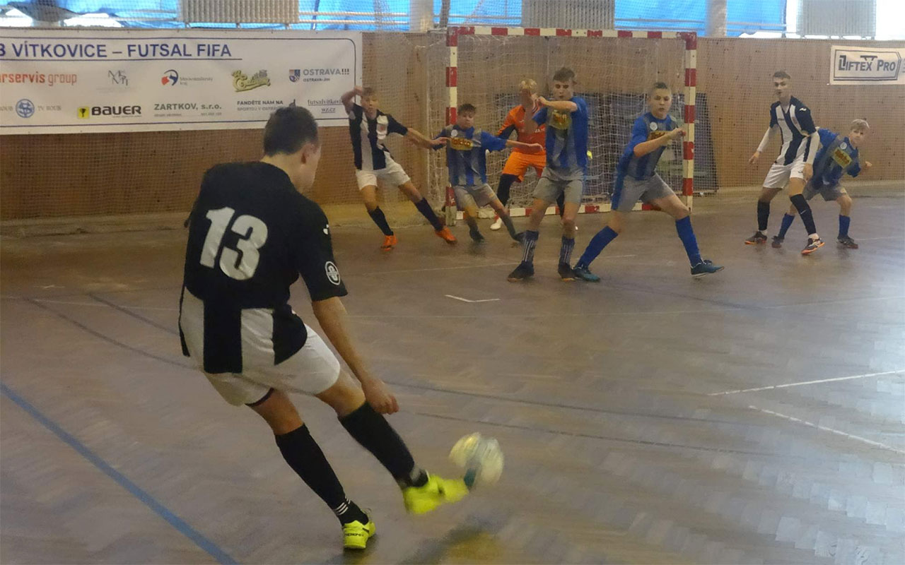Liftex Moravskoslezská futsalová liga žáků U13 a U15